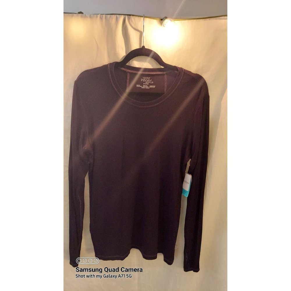 Cherokee Infinity Black Medium Tall Men's Long sleeve Shirt